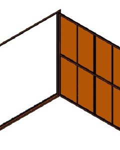 Gate 1 Sheet 2.20x2.20 w/o Insulation
